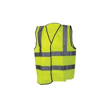 Silverline - Hi-Vis Waistcoat Class 2 - L 108-116cm (42-46")