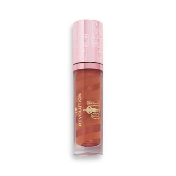 I Heart Revolution x Elf Candy Cane Lip Gloss 7.5ml (Various Colours) - Best Coffee