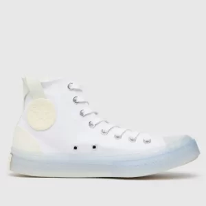 Converse White Cx Hi Trainers