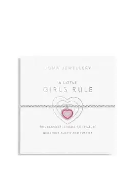 Joma Jewellery Children'S A Little Girls Rule Bracelet