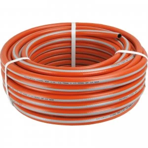 Faithfull Prestige Heavy Duty Garden Hose Pipe 1/2" / 12.5mm 30m Grey & Orange