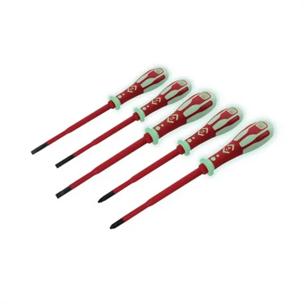 C.K 5 Piece - VDE GLO Slim Screwdriver Set