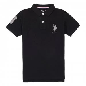 US Polo Assn Player 3 Polo Shirt - Black