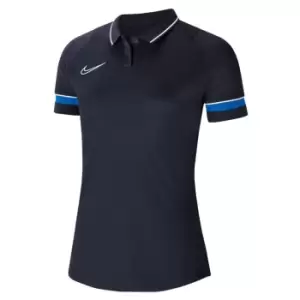 Nike Dri-Fit Academy Polo Shirt Womens - Blue