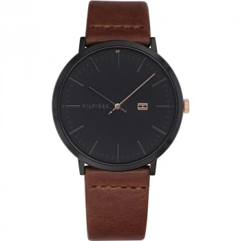 Tommy Hilfiger Black And Brown 'James' Sports Watch - 1791461