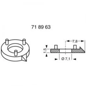 Pointer Black Suitable for 11.5 series rotary knobs Mentor