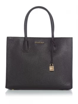 Michael Kors Mercer Black large tote bag Black