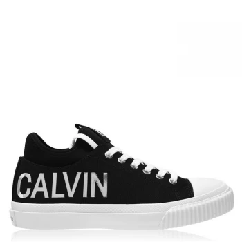 Calvin Klein Jeans Ivanco Trainers - Black/Silver