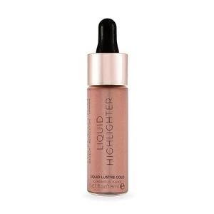 Makeup Revolution Liquid Highlighter Lustre Gold Gold