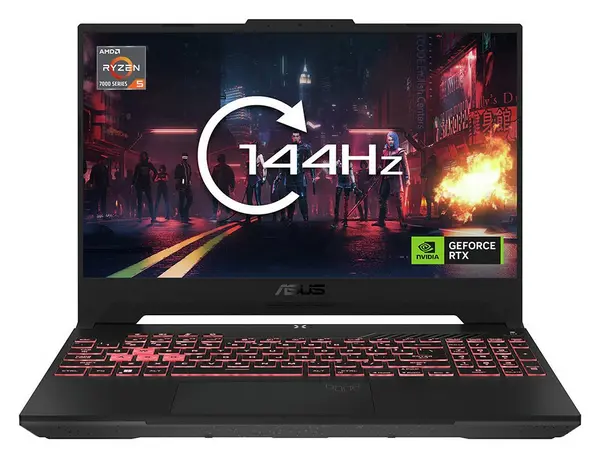 ASUS TUF Gaming A15 15.6" Gaming Laptop - NVIDIA GeForce RTX 4060, AMD Ryzen 5, 512GB SSD - Matt Black