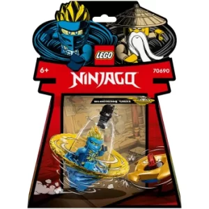 LEGO NINJAGO Jay's Spinjitzu Ninja Training Spin Toy (70690)