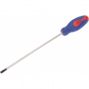 Faithfull Soft Grip Parallel Slotted Tip Screwdriver 5.5mm 200mm