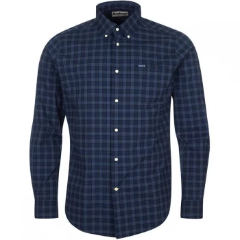 Barbour Lomond Tailored Shirt - Midnight TN11