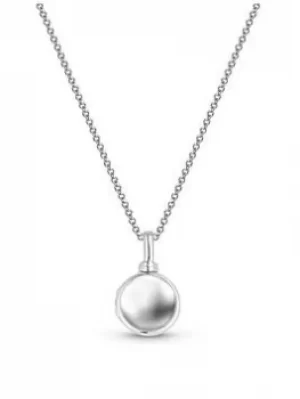 Simply Silver Sterling Silver 925 Polished Orb Necklace