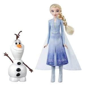 Disney Frozen 2 Talk and Glow Olaf and Elsa Dolls