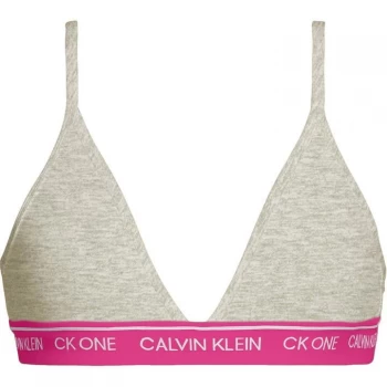 Calvin Klein ONE Cotton Triangle Bra - BUFF HEATHER WB