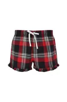 Skinnifit Tartan Shorts