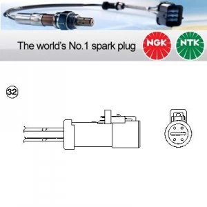 NGK NTK Oxygen O2 Lambda Sensor OZA488-SZ1 OZA488SZ1 (1766)