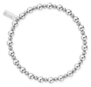 ChloBo SBSLMRM Mens Slim Round Sterling Silver Layering Jewellery