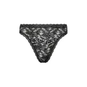 Calvin Klein CK1 High Waist Lace Briefs - Black