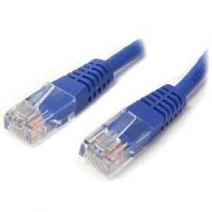 StarTech.com 25ft Cat5e Blue Molded RJ45 UTP Cat 5e Patch Cable