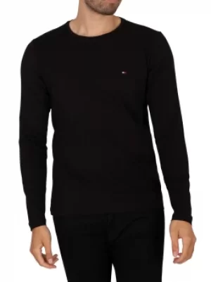 Stretch Slim Fit Longsleeved T-Shirt