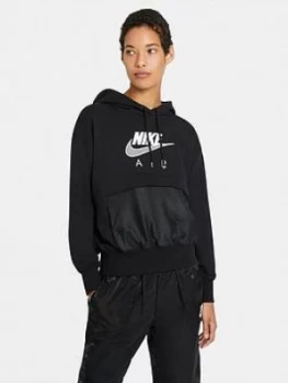 Nike Air Nsw Oth Hoody, Black, Size XS, Women