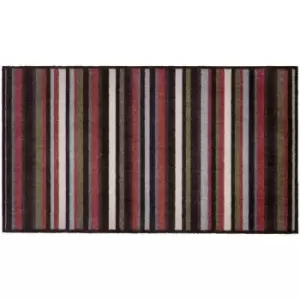 Washamat Recylon Design Berry Stripe Mat 120X67Cm