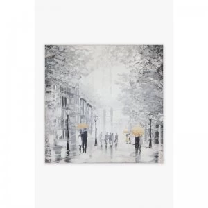 Rainy Manhattan Scene Canvas