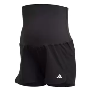 adidas Pacer AEROREADY Train Essentials Woven Shorts (Mat - Black