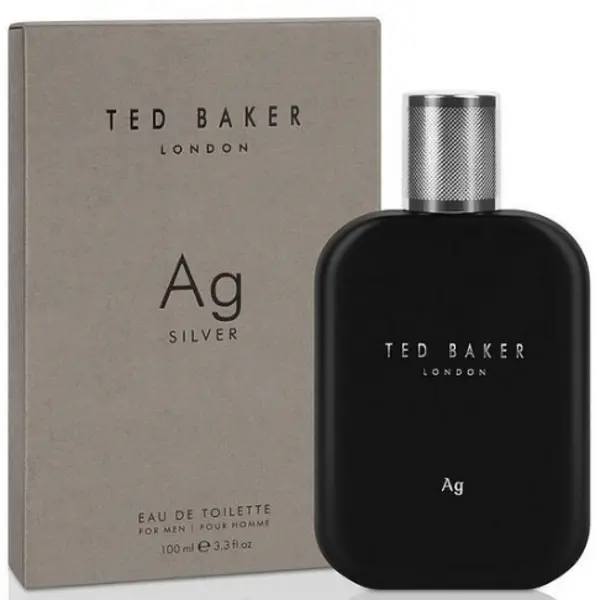 Ted Baker Tonics Silver Ag Eau de Toilette For Him 100ml