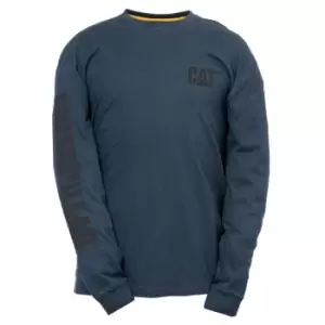 Trademark Banner Long Sleeve T-Shirt Marine Large