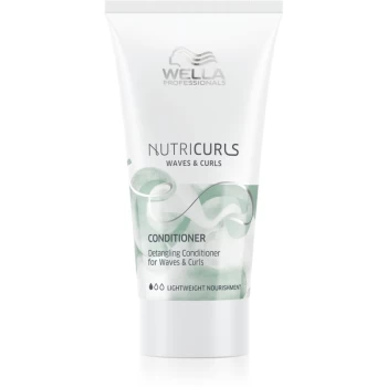 Wella Professionals Nutricurls Waves & Curls Nourishing Conditioner For Easy Combing 30ml