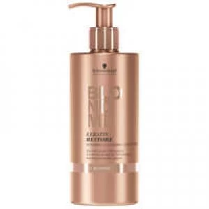 Schwarzkopf BlondMe Keratin Restore Bonding Cleansing Conditioner for All Blondes 500ml