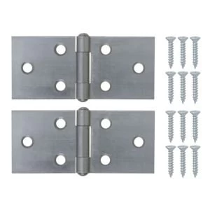 Steel Backflap Hinge Pack of 2