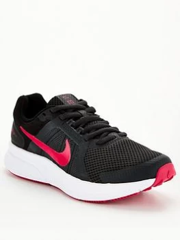 Nike Run Swift 2 - Black/Pink , Black/Pink, Size 3, Women