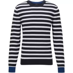 Boss Orelli Knit Jumper - Blue