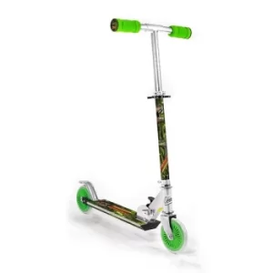 Two Wheel Dinosaur Scooter (Green)