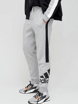 adidas Essentials Colourblock Pants - Grey/Black, Grey/Black, Size S, Men