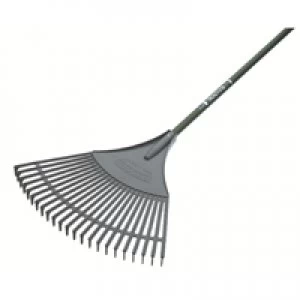 Slingsby Evergreen Plastic Rake 54" Aluminium GreyGreen 380363