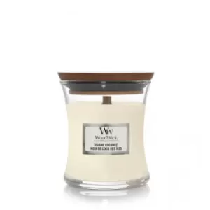 Woodwick Island Coconut Scented Candle 85g