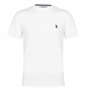 US Polo Assn US Core T Shirt - Bright White