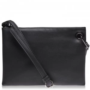 Firetrap Zip Top Cross Body Bag - Black