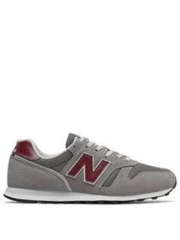 New Balance 373 - Grey/Burgundy