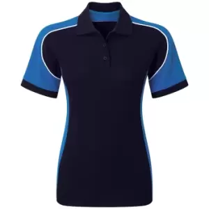 Alexandra Womens/Ladies Tungsten Work Polo Shirt (2XL) (Royal/White/Navy)