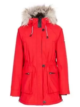Trespass Caption Jacket - Red, Red Size M Women