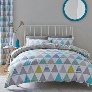 Catherine Lansfield Scandi Geo King Duvet Set - Multi