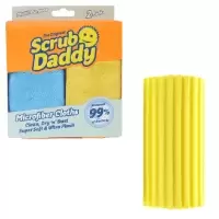 Scrub Daddy Damp Duster and Microfiber Cloths Combo