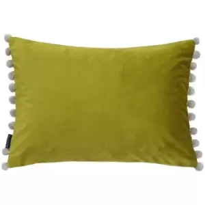 Paoletti Fiesta Rectangle Cushion Cover (35 x 50cm) (Bamboo/Natural) - Bamboo/Natural