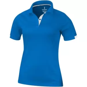 Elevate Womens/Ladies Kiso Short Sleeve Polo (S) (Blue)